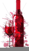 Clipart Bouteille Et Verre Image