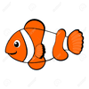 Free Clownfish Clipart Image