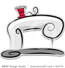 Sewing Clip Art Royalty Free Sewing Machine Clipart Illustration Image