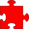 Four Interlocking Puzzle Pieces Clipart Image