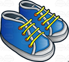 Baby Shoe Clipart Image