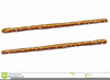 Pretzel Rods Clipart Image