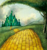 Free Yellowbrick Road Clipart Image