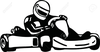 Free Go Kart Racing Clipart Image