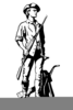 National Guard Minuteman Clipart Image