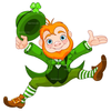 Irish Elves Day Clipart Image