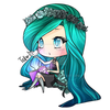 Goth Fairy Clipart Image