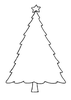 Christmas Tree With Snow Clipart Image