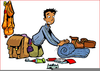 Unpack Clipart Image