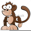 Free Clipart Monkey And Banana Image