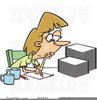 School Secretary Clipart Image