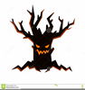 Halloween Silhouette Clipart Image