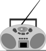 Free Vintage Radio Clipart Image