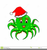 Funny Christmas Cartoon Clipart Image