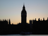 Big Ben Silhouette Image