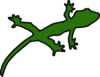 Gecko 2 Clip Art