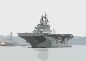Sailors Man The Rail As The Amphibious Assault Ship Uss Boxer (lhd 4) Returns To Her Homeport Of Naval Station San Diego Clip Art