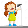 Free Clipart Kids Singing Image