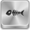 Fish Skeleton Icon Image