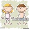 Little Girl Dress Up Clipart Image