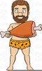 Cartoon Caveman Clipart Image