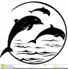 Clipart Dolphins Jumping Image