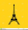 Eiffel Tower Vector Clipart Image