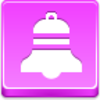 Free Pink Button Christmas Bell Image