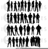 Clipart Of People Buying Image