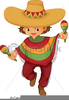 Mexican Poncho Clipart Image