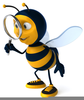 Free Clipart Cartoon Bees Image