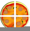 Pie Fraction Clipart Image