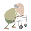 Walking Man Clipart Image