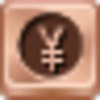 Yen Coin Icon Image