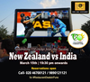 India Vs Newzealand T World Cup Match At Kitchen Barbq Wakad Image