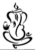 Ganesh Logo Clipart Image