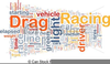 Free Drag Racing Clipart Image