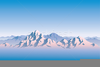 Snow Mountain Clipart Image