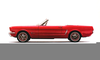 Cadillac Convertible Clipart Image