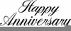 Happy Th Anniversary Clipart Image