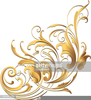 Free Scrollwork Border Clipart Image