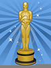 Free Oscar Trophy Clipart Image