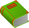 Green Book Clip Art