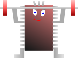 Klaasvangend Processor Active Clip Art