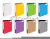 File Folders Clipart Image