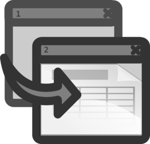 Comparespreadsheet Clip Art