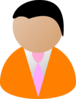 Orange Agent Clip Art