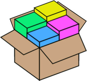 Box Package Bundle Clip Art
