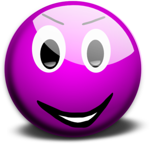 Glassy Smiley Emoticon Clip Art