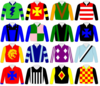 Jockey Silks Clip Art